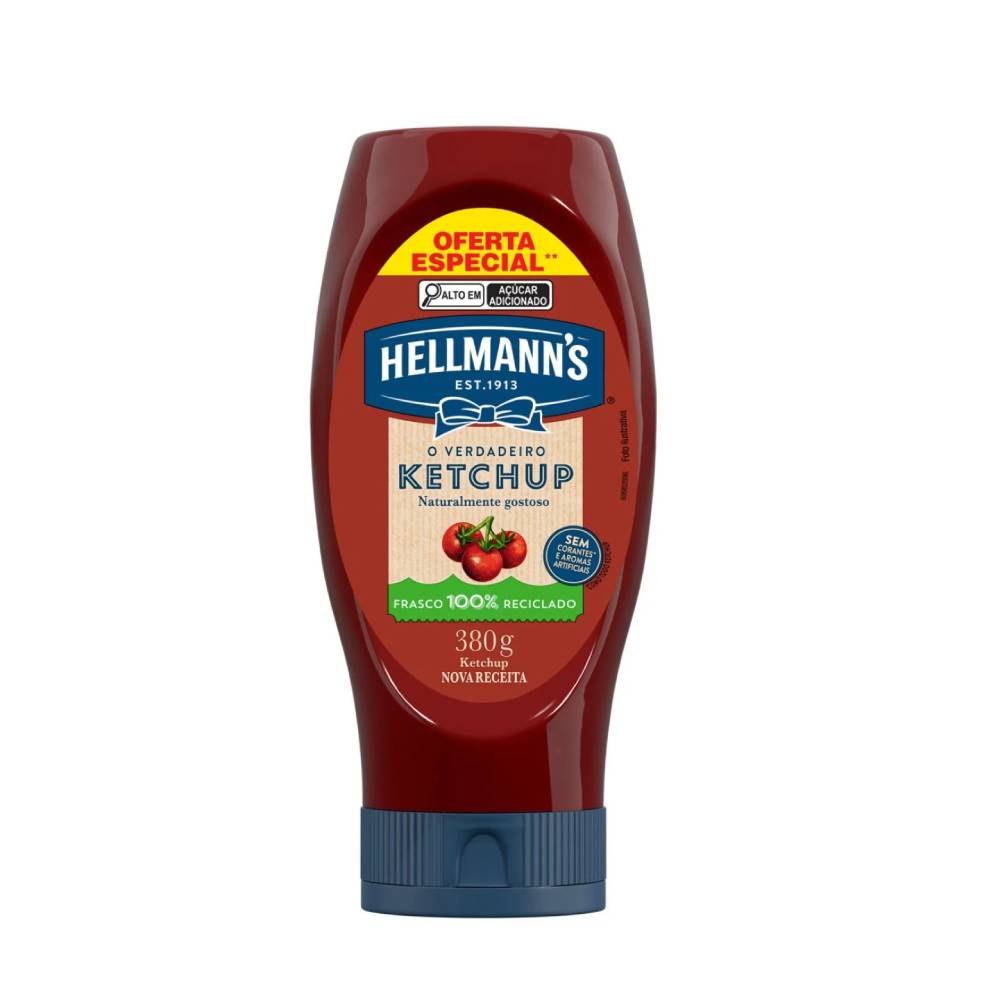 KETCHUP HELLMANN'S 380G OF ESPEC SQUEEZE
