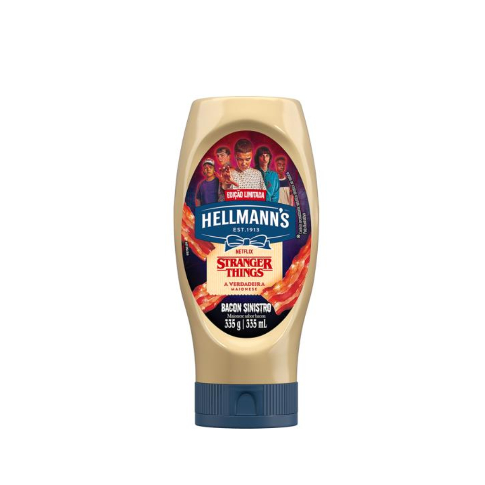 MAIONESE HELLMANN S 335G BACON SQUEEZE