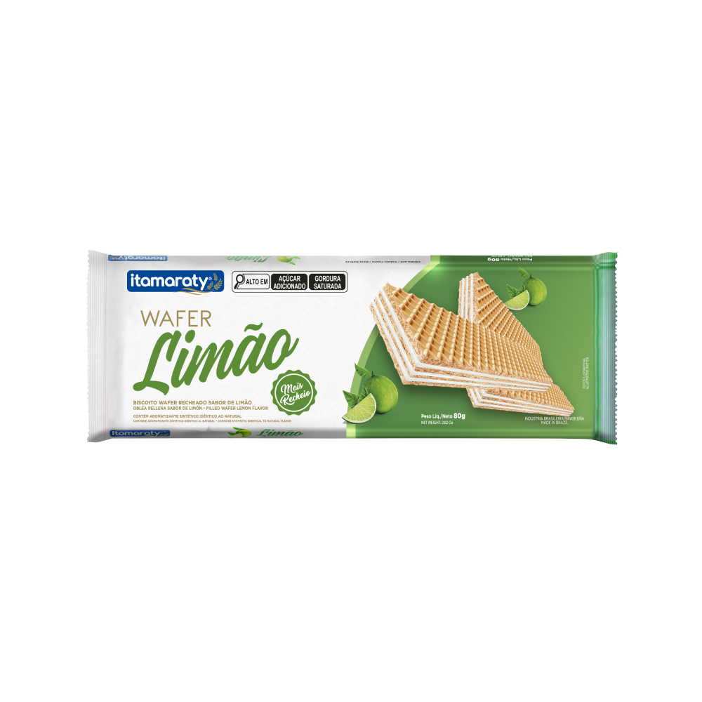 BISC WAFER ITAMARATY 80G LIMAO