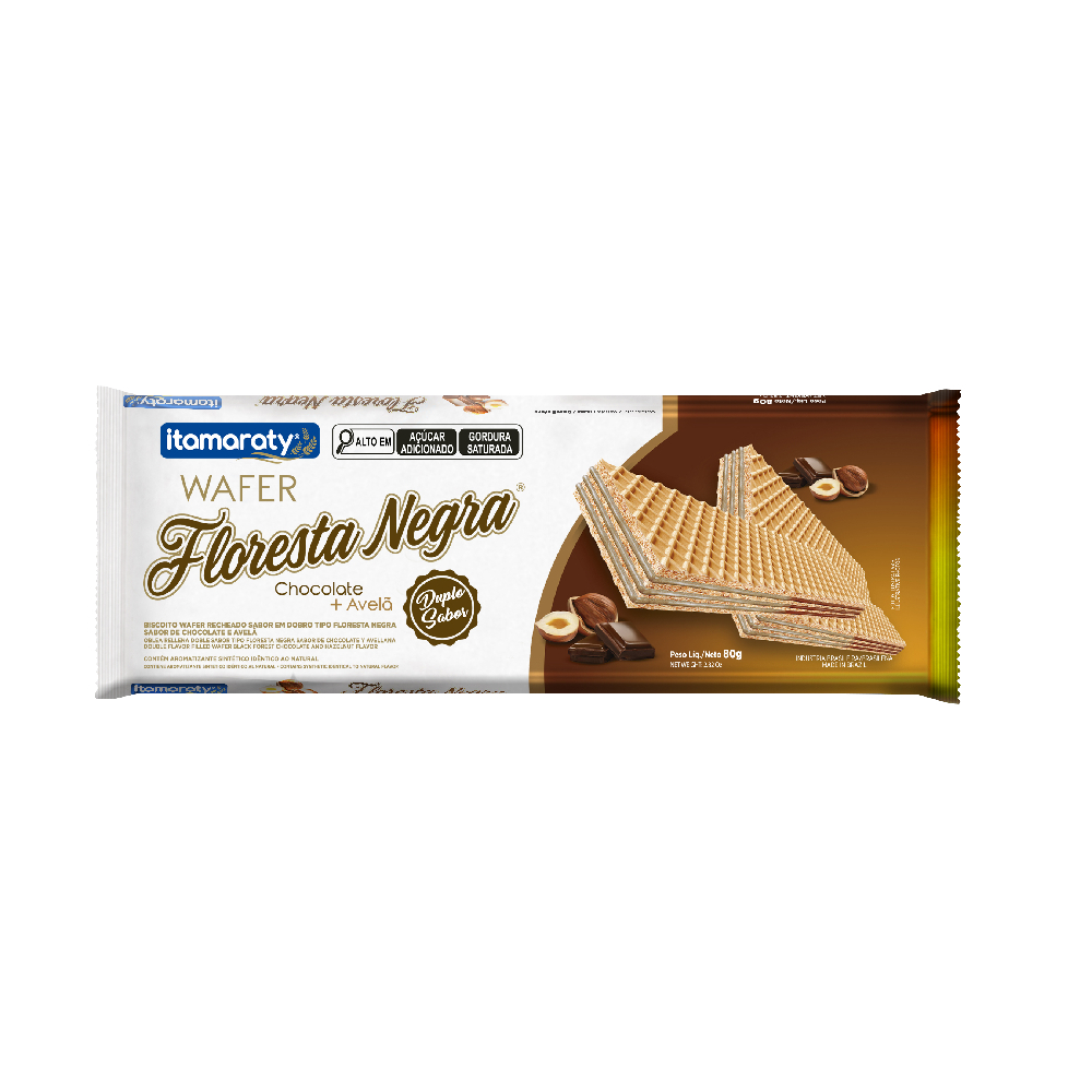 BISC WAFER ITAMARATY 80G FLORESTA NEGRA
