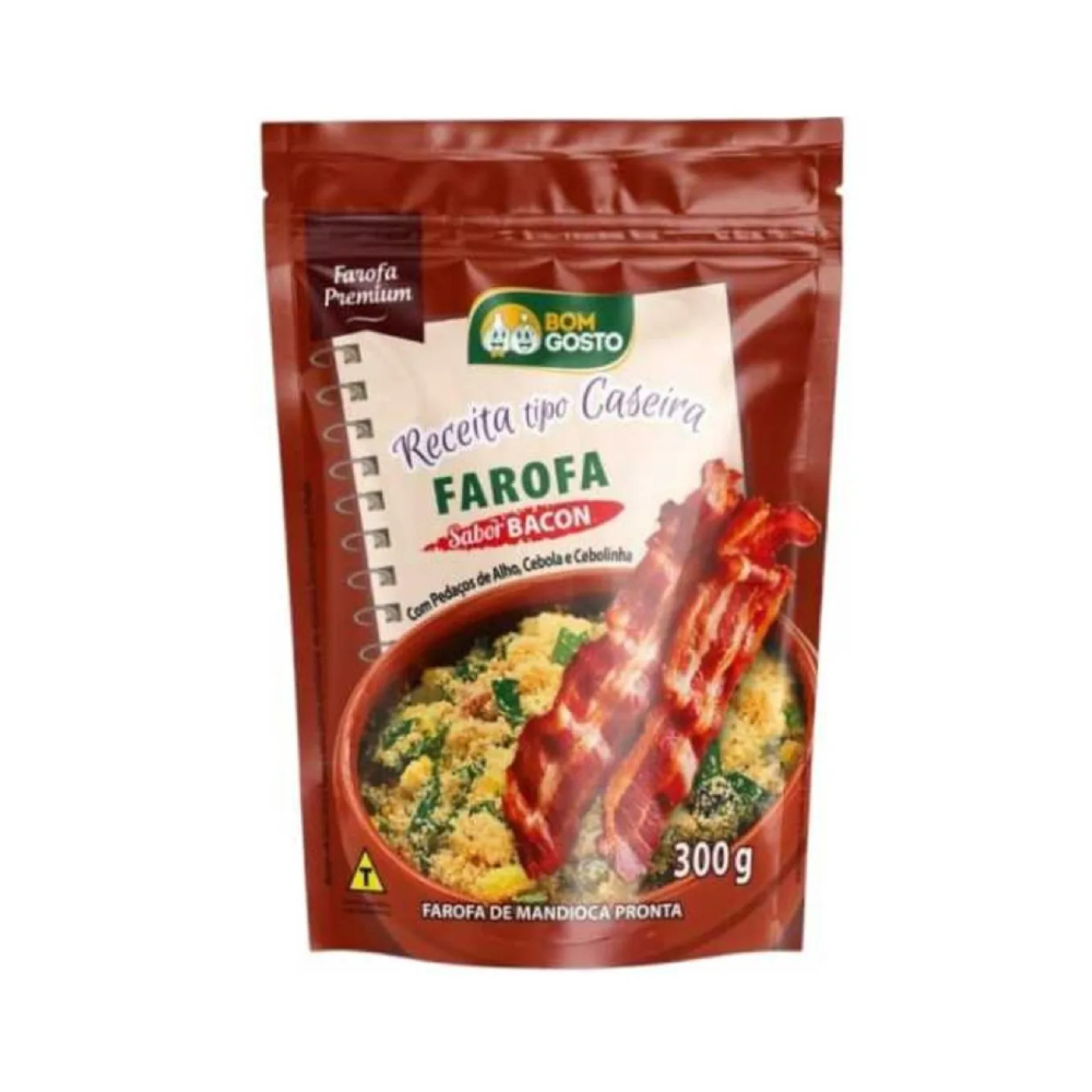 FAROFA BOM GOSTO 300G BACON