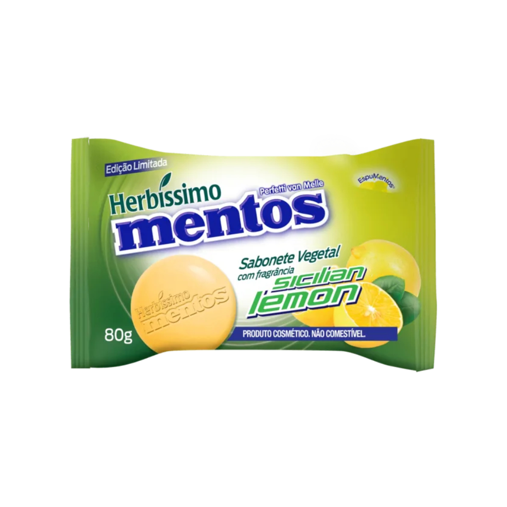 ST VEGETAL HB MENTOS 80G SICILIAN LEMON