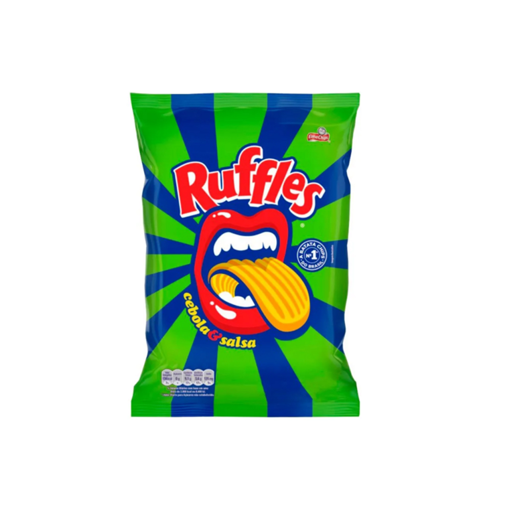 BATATA RUFFLES CEBOLA E SALSA 32G