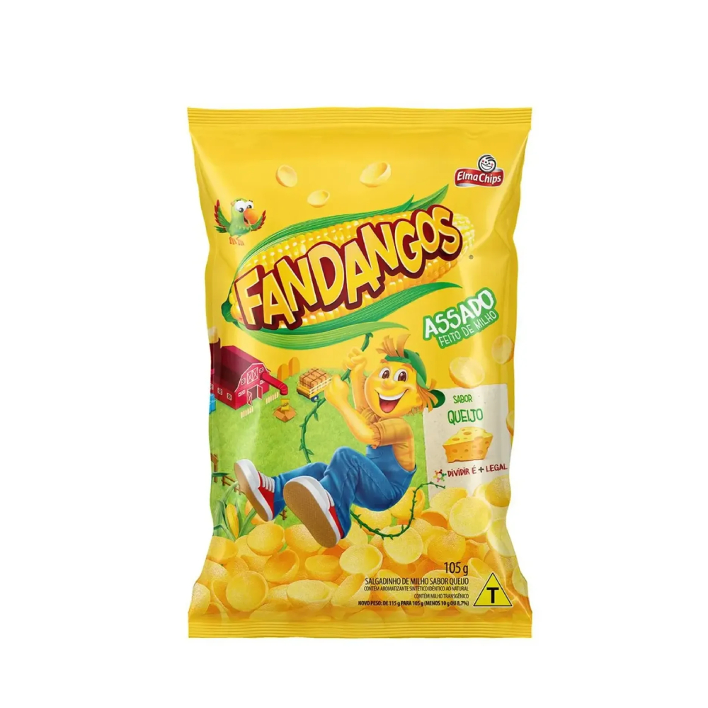 BISC FANDANGOS 105G QUEIJO