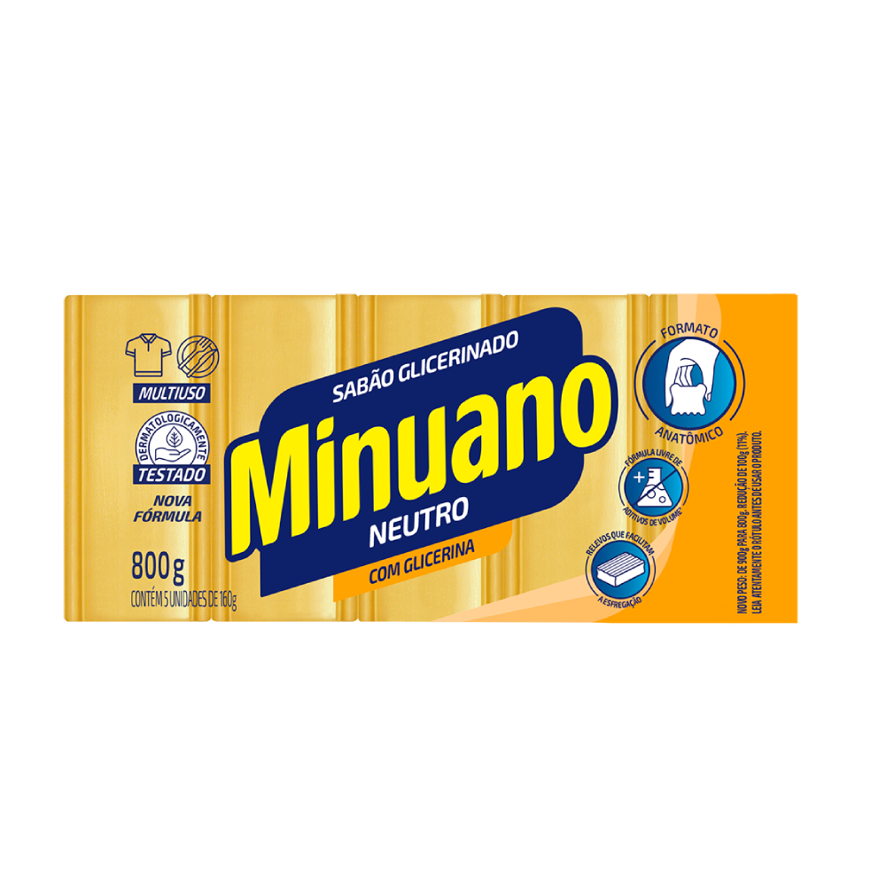 SABAO BARRA MINUANO 160G GLICERINADO