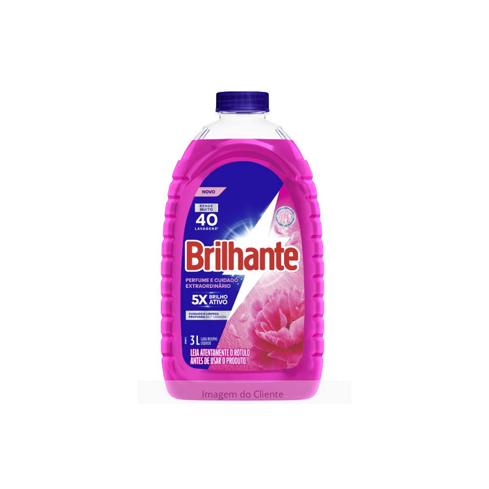 LAVA ROUPAS LIQ BRILHANTE 3L EXTRAORD