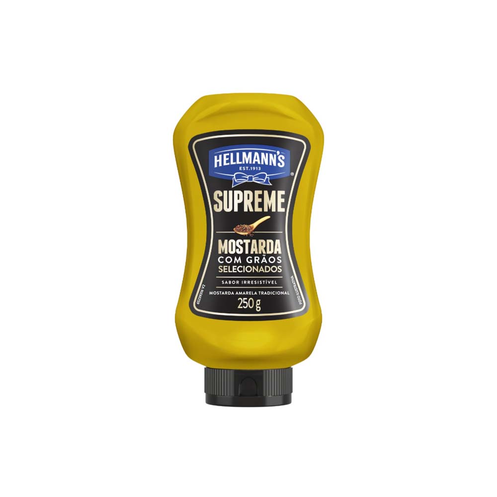 MOSTARDA HELLMANN'S 250G SUPREME SQUEEZE