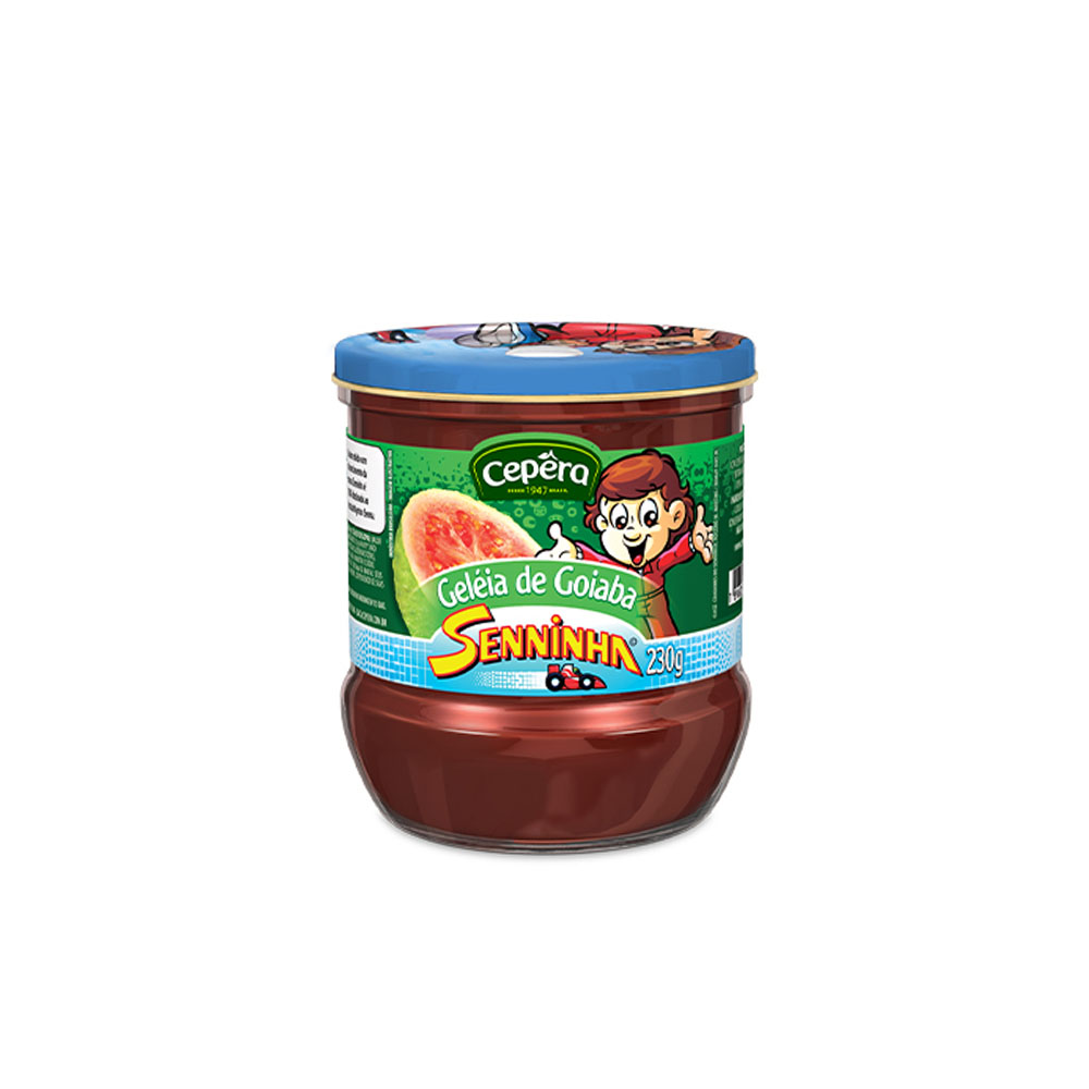 GELEIA SENNINHA CEPERA 230G GOIABA COPO