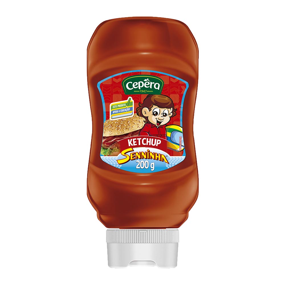 KETCHUP SENNINHA CEPERA 200G TRAD SQUEEZ
