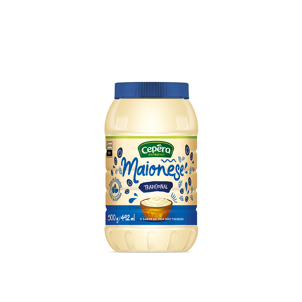 MAIONESE CEPERA 500G TRADICIONAL