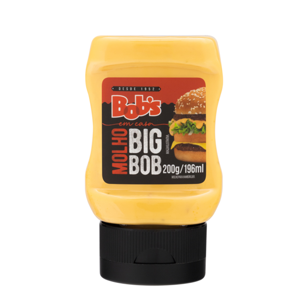 MOLHO BIG BOB BOB S CEPERA 200G EM CASA