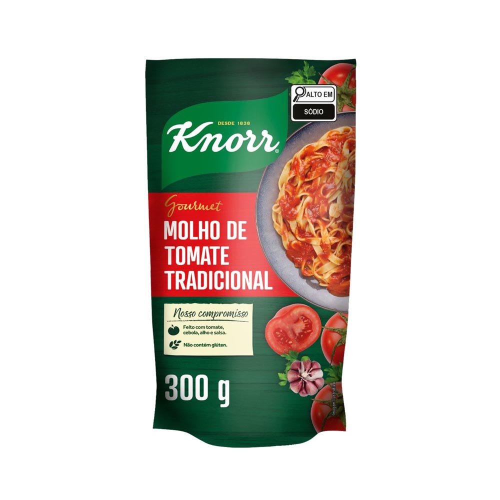 MOLHO DE TOMATE TRADICIONAL KNORR
