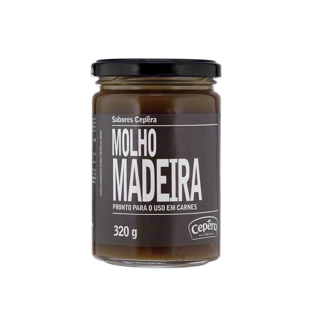 MOLHO MADEIRA CEPERA 320G P/ CARNE VD