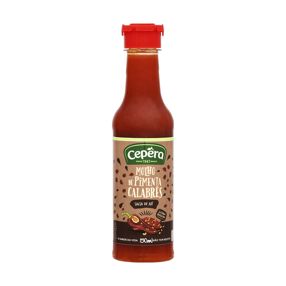 MOLHO PIMENTA CALABRES CEPERA 150ML