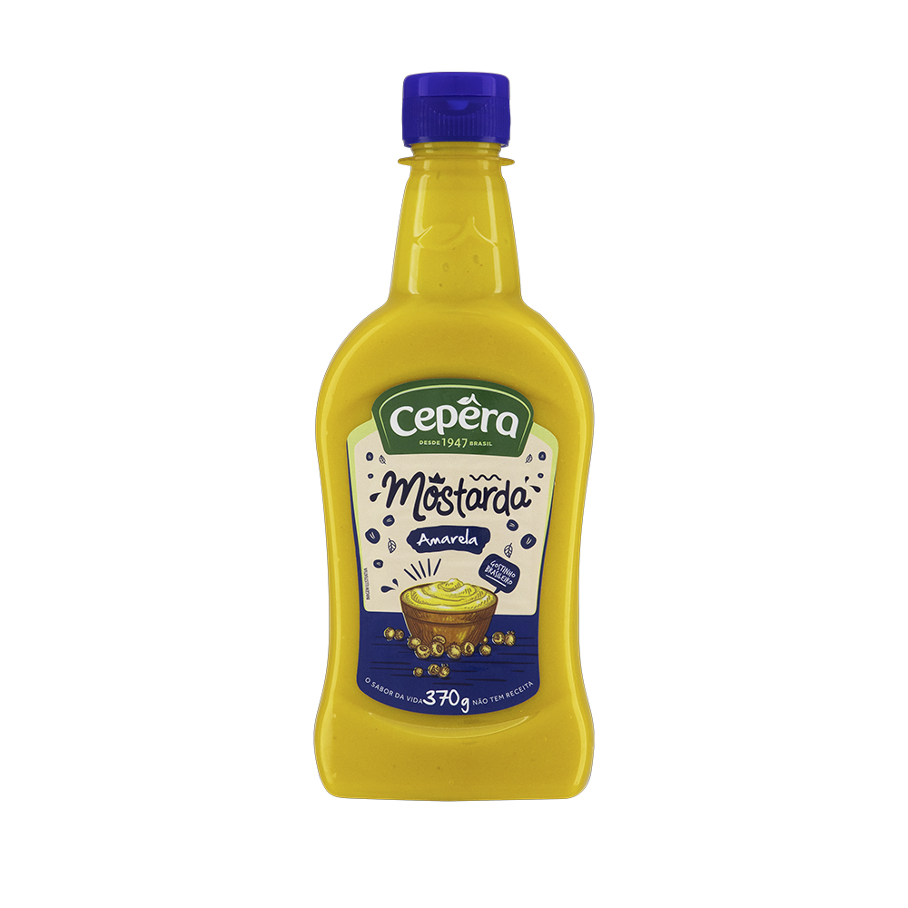 MOSTARDA CEPERA 370G SQUEEZE