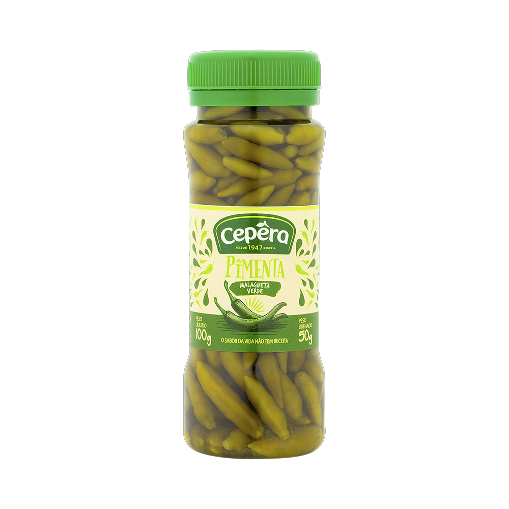 PIMENTA CEPERA 50G MALAGUETA VERDE