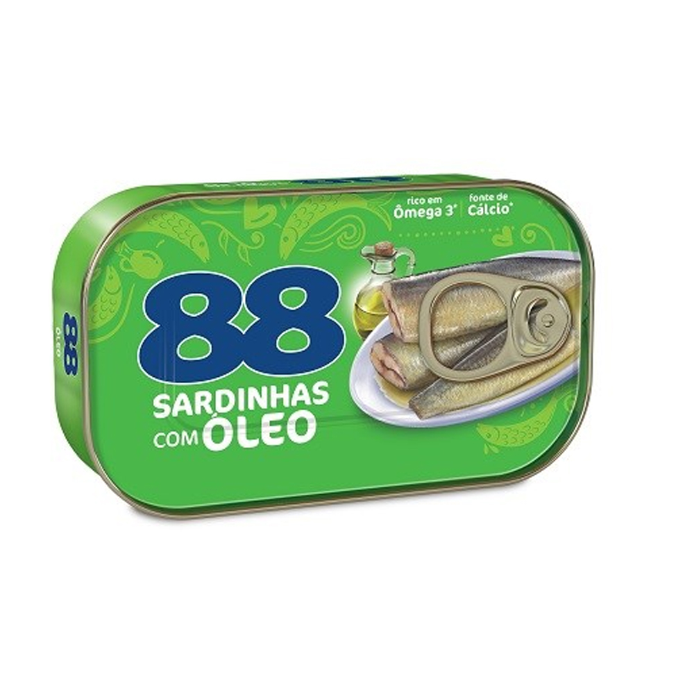 SARDINHA 88 125G OLEO