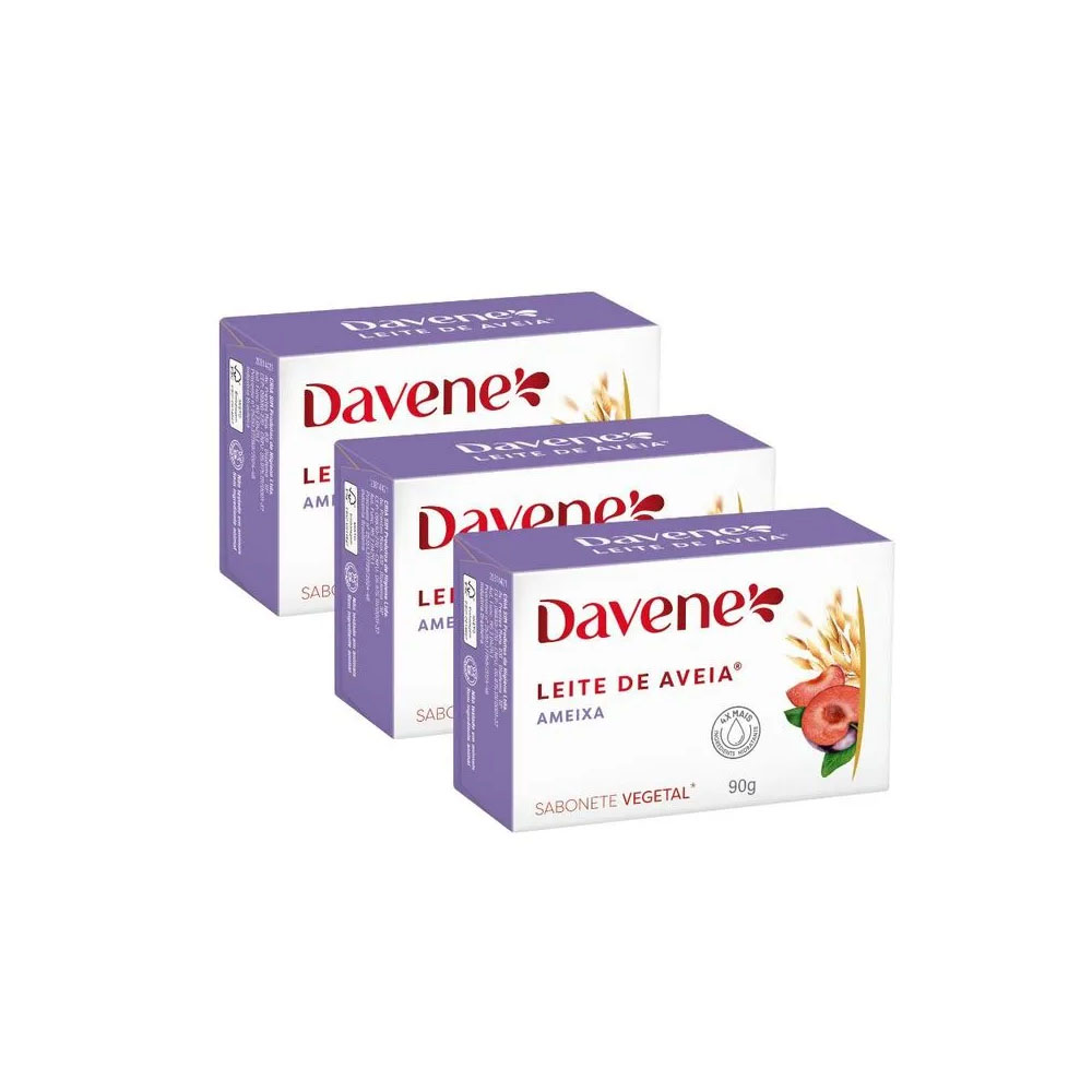ST LEITE DE AVEIA DAVENE 90G AMEIXA