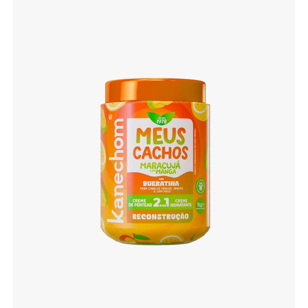 CR KANECHOM 1KG 2 EM 1 MARACUJA/MANGA