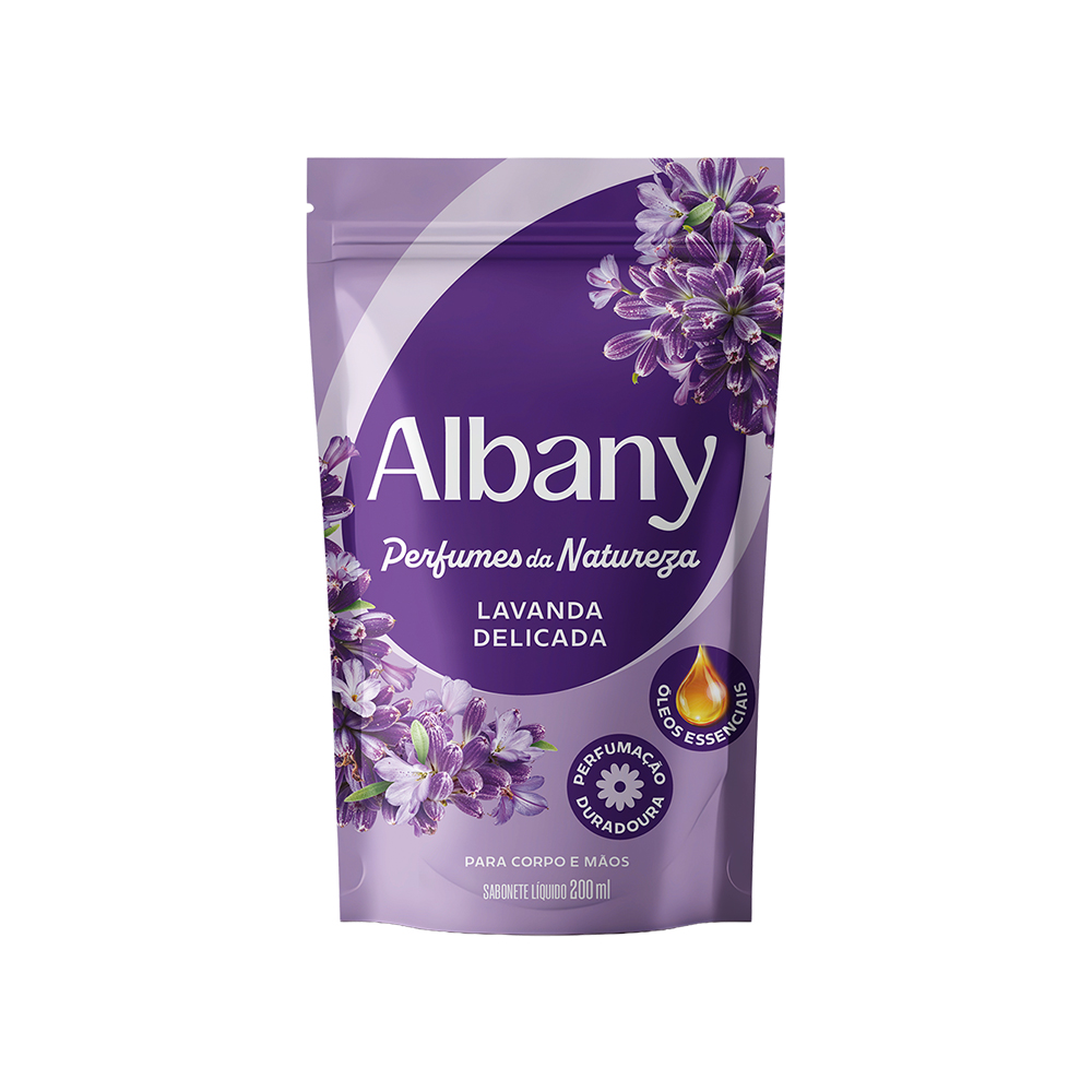 ST LIQ ALBANY 200ML LAVANDA REFIL