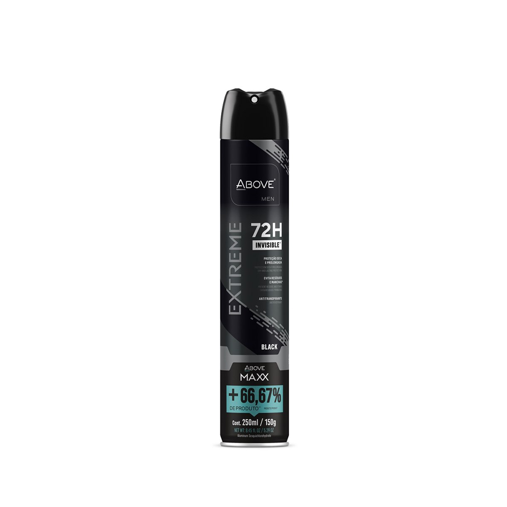 DES ABOVE 250ML MAXX ANTIT EXTREME BLACK