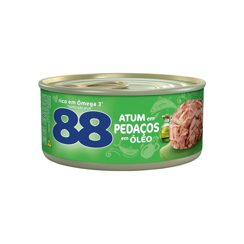 ATUM 88 140G PEDAÇOS  ÓLEO