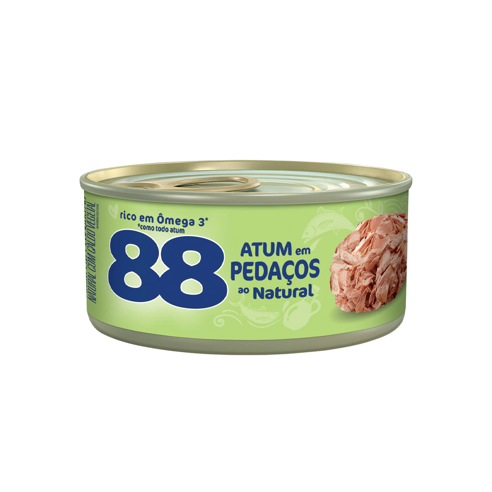 ATUM 88 140G PEDAÇOS NATURAL
