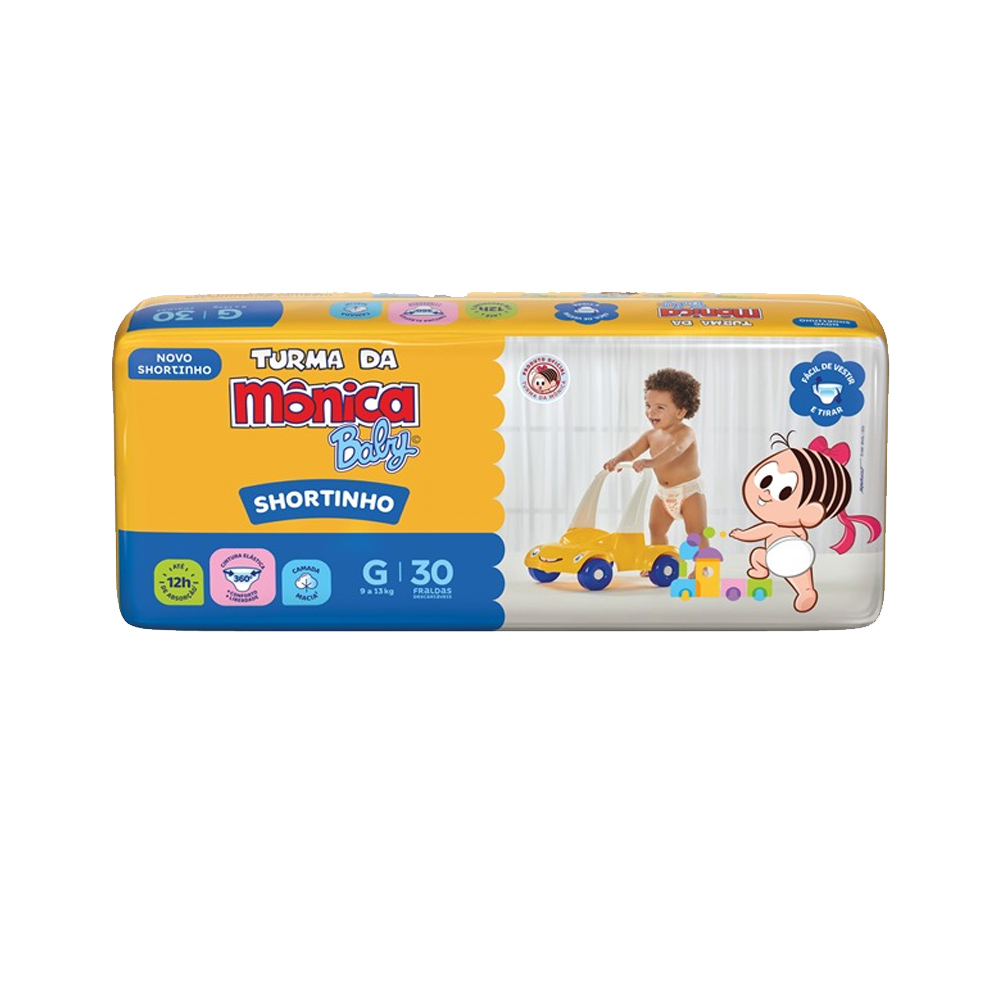 FR DES TURMA DA MÔNICA SHORT JUMBO G 30UN