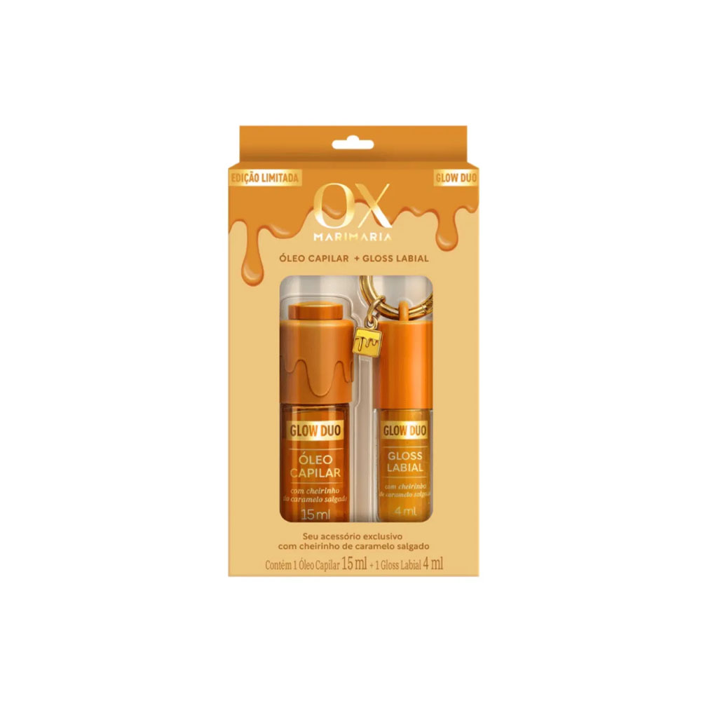 KIT OX GLOW DUO CARAMELO SAL 12X15 4ML