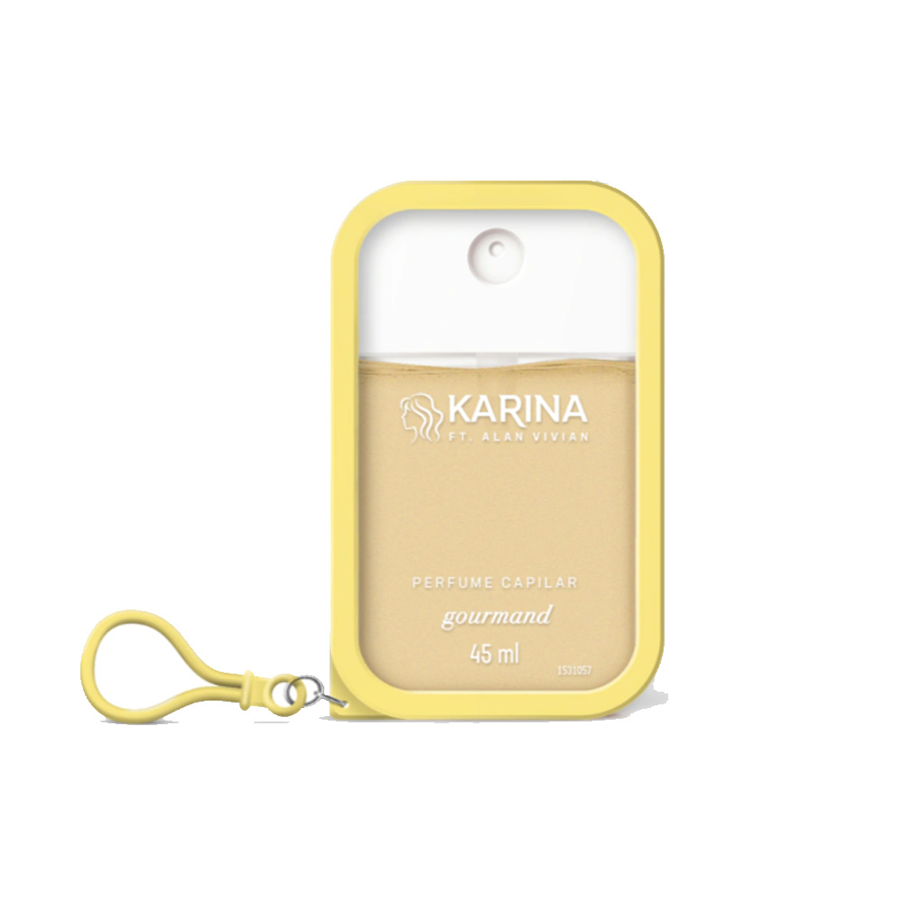 PERFUME CAPILAR KARINA 45ML AMARELO
