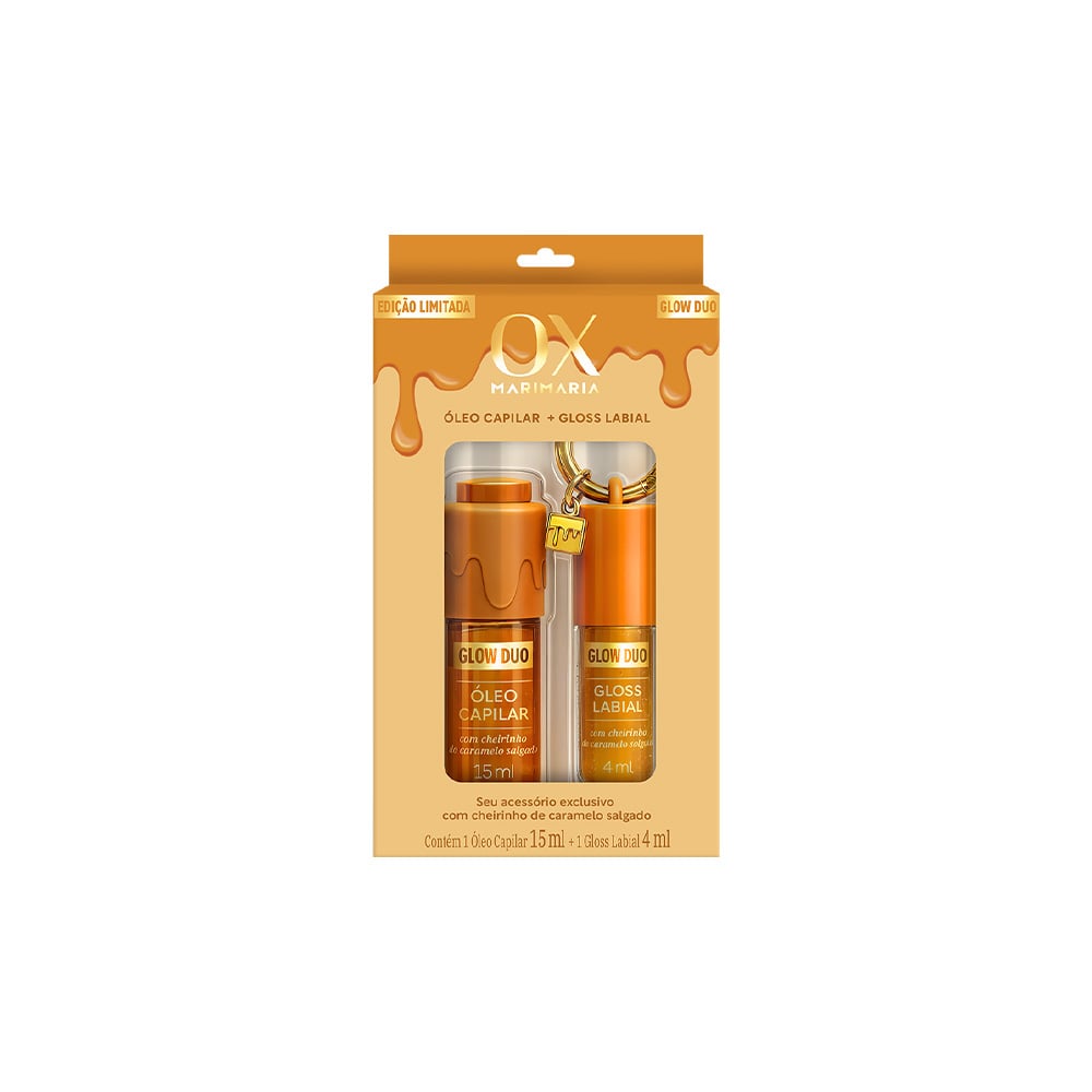 KIT OX GLOW DUO CARAMELO SAL 12X15 4ML