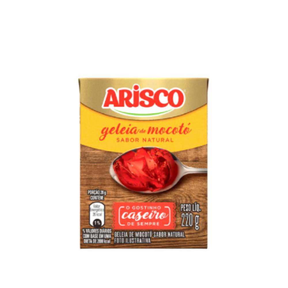 GELEIA MOCOTO ARISCO 220G NATURAL TP