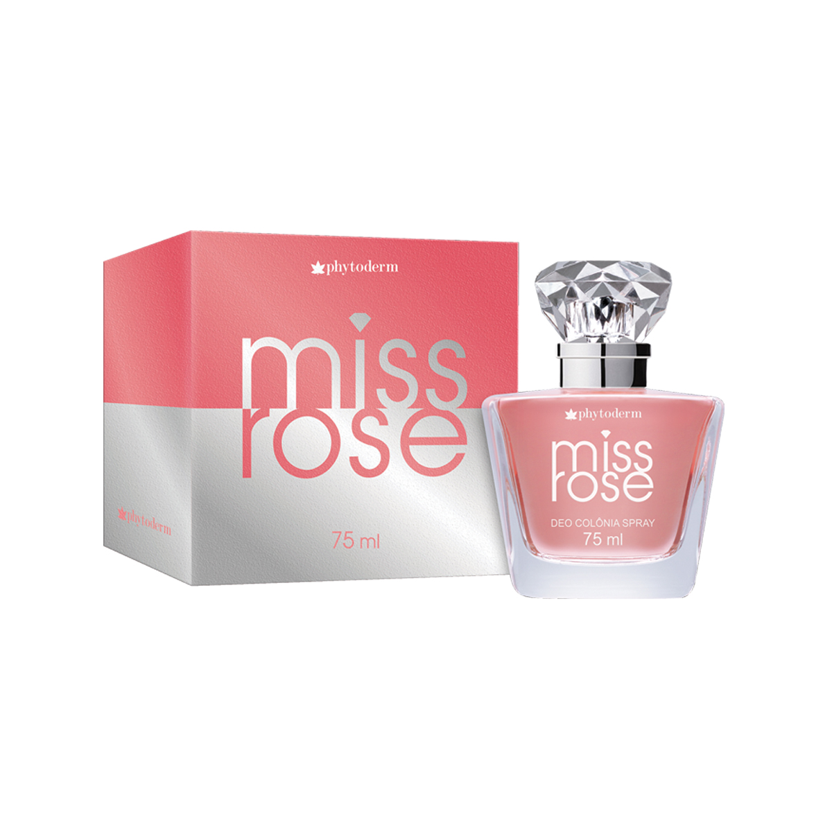 DEO COLONIA PHYTODERM 75ML MISS ROSE
