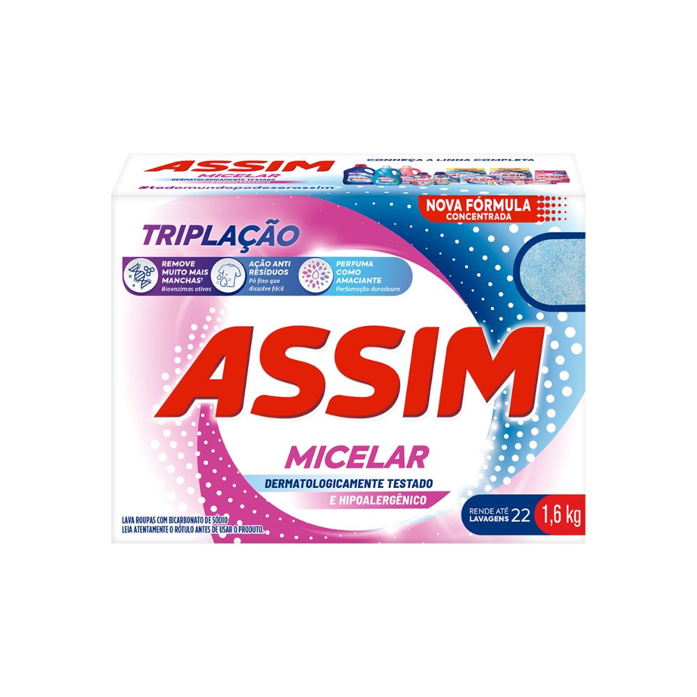 DET PO ASSIM 1,6KG TRIPLACAO MICELAR