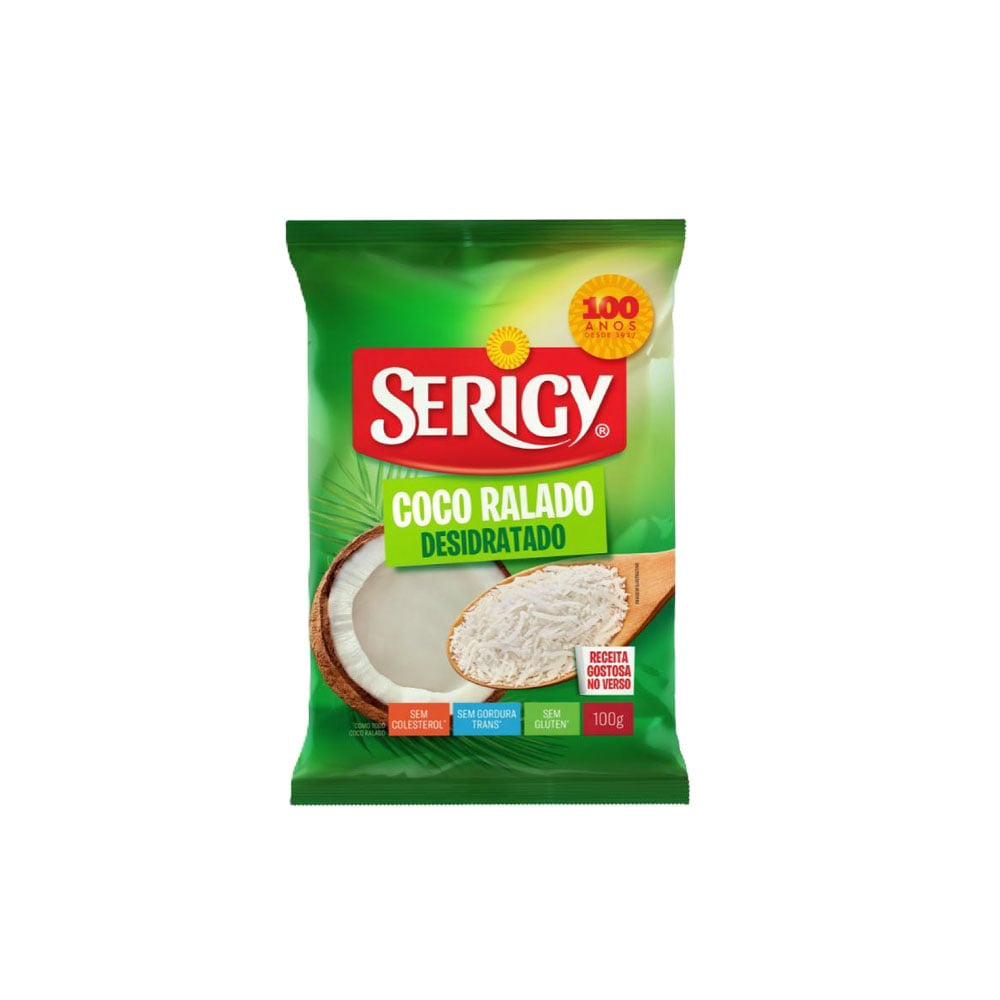 COCO RALADO SERIGY 100G PURO
