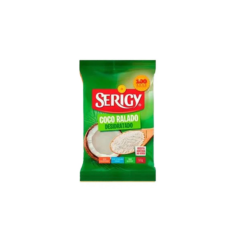 COCO RALADO SERIGY 50G PURO