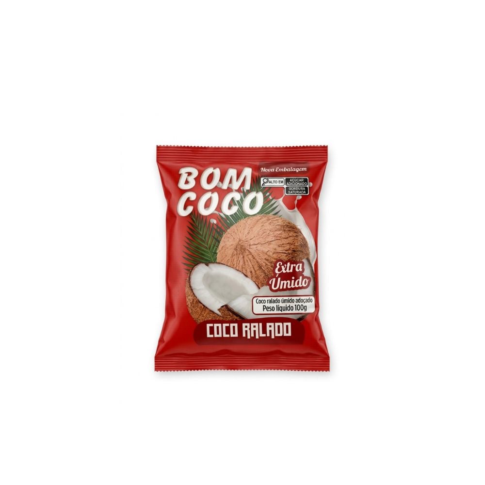 COCO RALADO BOM COCO 100G EXTRA UMIDO
