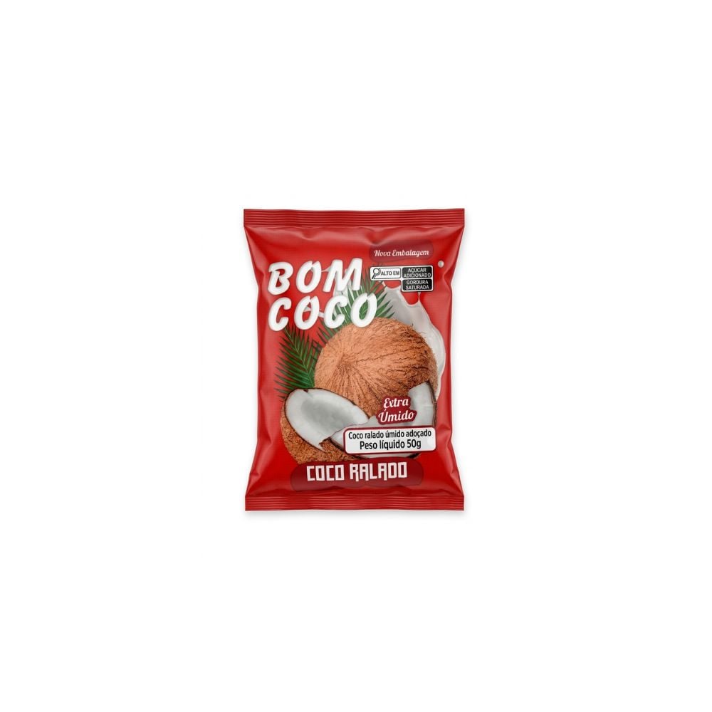 COCO RALADO BOM COCO 50G EXTRA UMIDO
