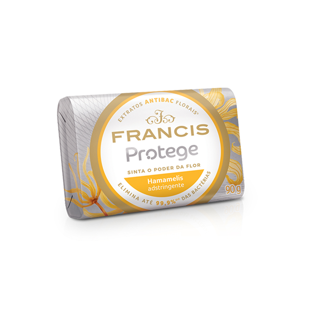 SABONETE FRANCIS 90G PROTEGE AMARELO