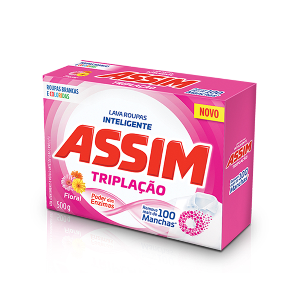 DET PO ASSIM 500G TRIPLAÇÃO FLORAL