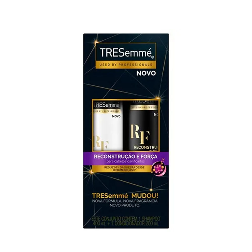 KIT PROMOPACK TRESEMME 400+200ML RECONSTRUÇÃO E FORÇA