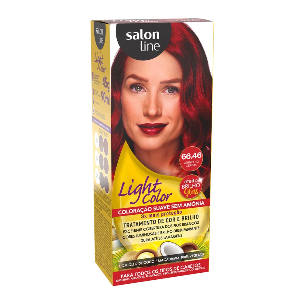 TINT LIGHT COLOR S LINE PROF 66.46 VERMELHO CEREJA