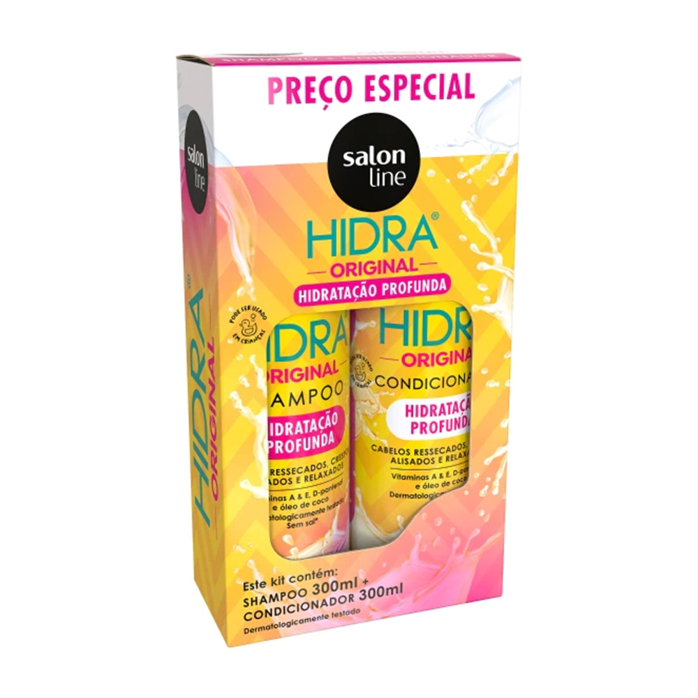 KIT SH+COND S LINE 300ML HIDRA ORIGINAL