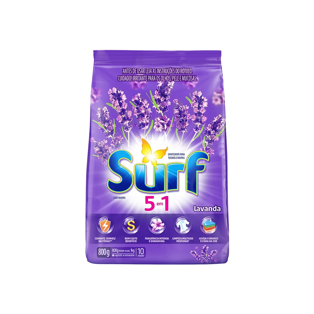 DET PO SANIT SURF 800G LAVANDA SACHE