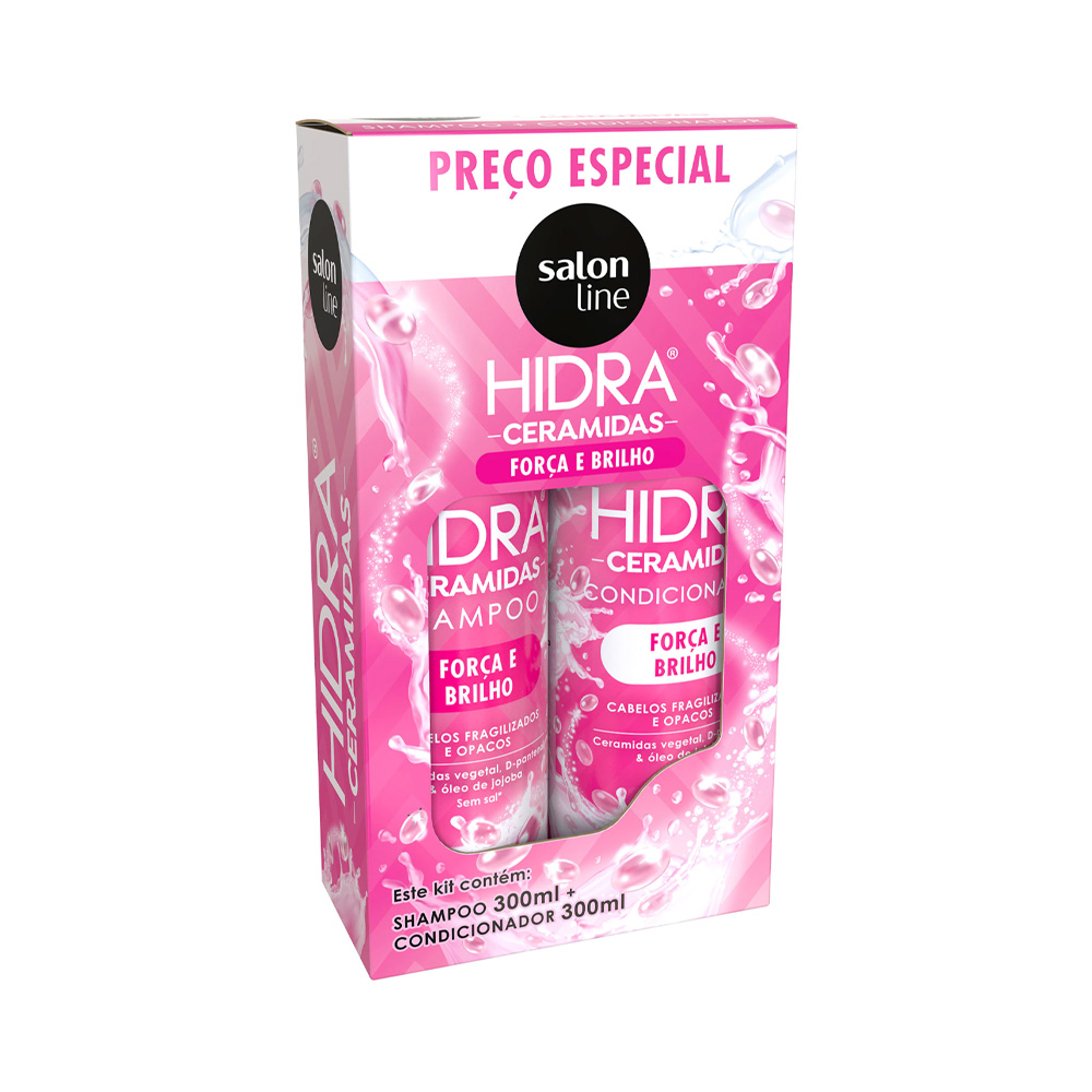 KIT SH+COND S LINE 300ML HIDRA CERAMIDAS