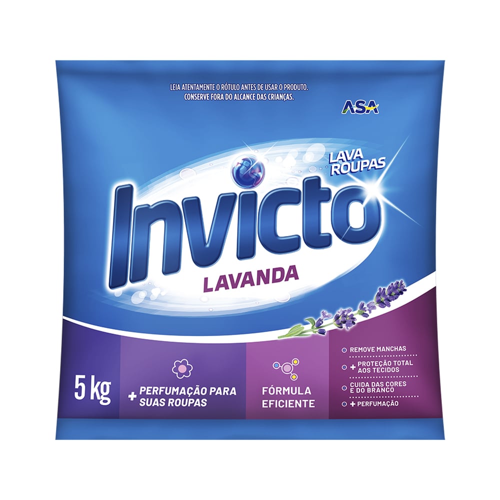 DET PO INVICTO 5KG LAVANDA SC