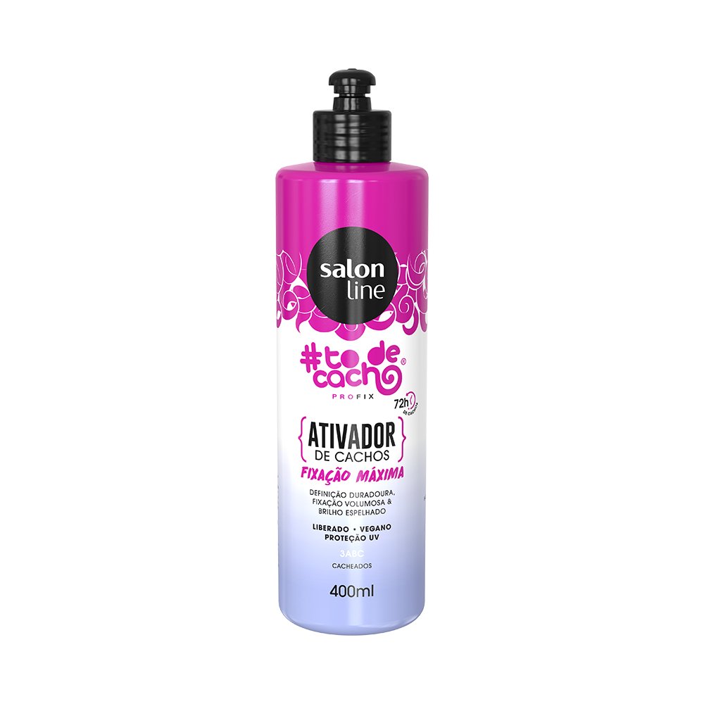 ATIV CACHOS S LINE 400ML #TDC FIXACAO MAX 2-3-4ABC