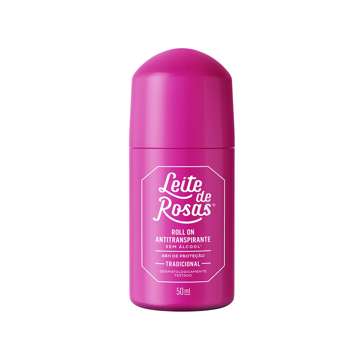 DES ROLL LEITE ROSAS 50ML TRAD