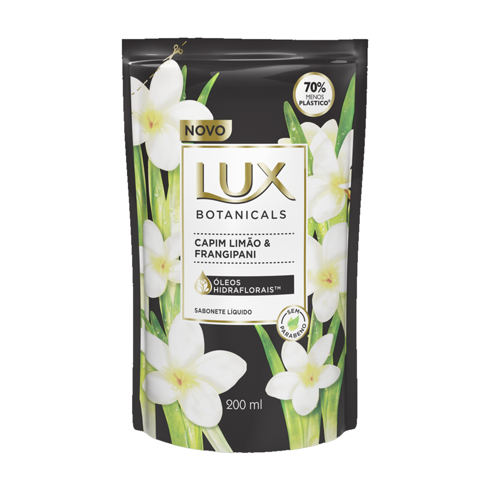 ST LIQ LUX 200ML CAPIM LIM & FRANGIPANI BOTANICALS REFIL