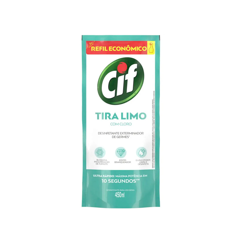 LIMP CIF 450ML DESINF TIRA-LIMO DOYPACK